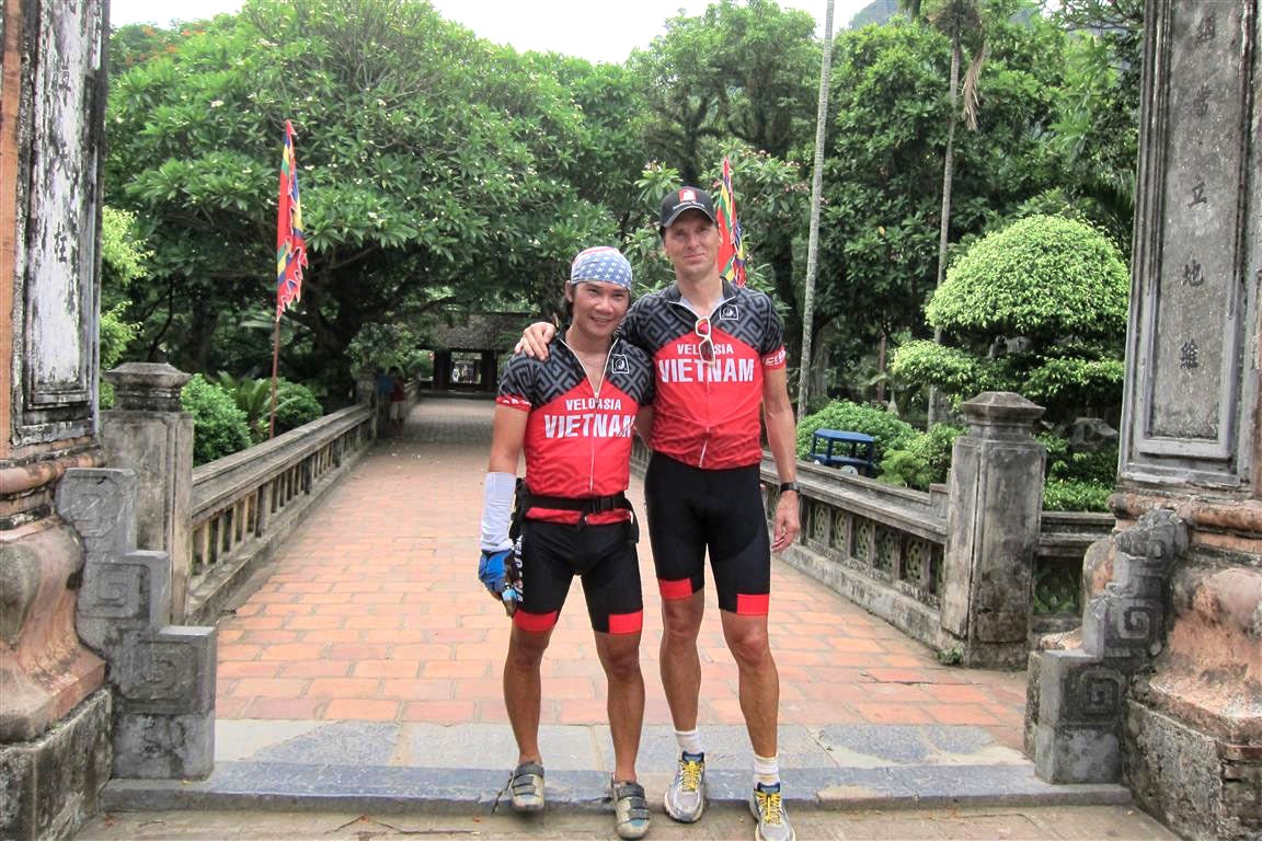 Biking near Ninh Binh